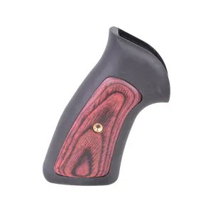 Ruger Grip 1-Piece Rubber With Wood Inserts Ruger Super Redhawk Ruger GP100, Super Redhawk 44 Remington Magnum