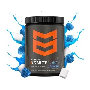 MTN OPS Ignite Energy Drink Powder Bull Rush 45 Servings