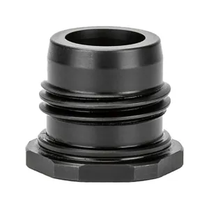 Griffin Armament EZ-LOK Barrel Adapter 13.5x1 Left Hand Thread Stainless Steel Black