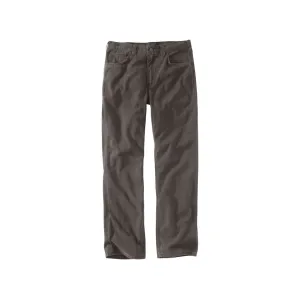 Carhartt Men's Rugged Flex Canvas 5 Pocket Pants Gravel 34X36