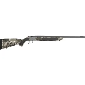 CVA Accura MR-X 50 Caliber Muzzleloading Rifle 26" Threaded Cerakote Sniper Gray Barrel Veil Alpine Stock