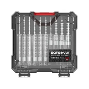 Real Avid Bore-Max Speed Gun Cleaning Jags & Patches Multi-Caliber Pack