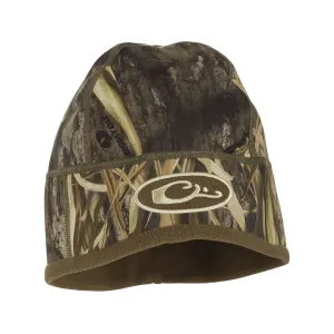 Drake Mens MST Windstopper Beanie Mossy Oak Shadow Grass Blades