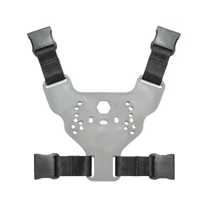 Mission First Tactical Universal Mounting Chest Plate and Achro Harness S-L Black
