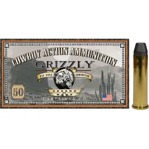 Grizzly Cartridge Cowboy 357 Magnum Ammo 158 Grain Flat Nose Box of 50