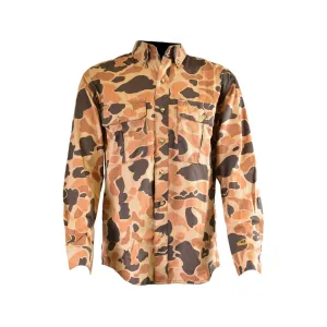 Browning Men's  Wasatch CB Long Sleeve Shirt Vintage Tan Large
