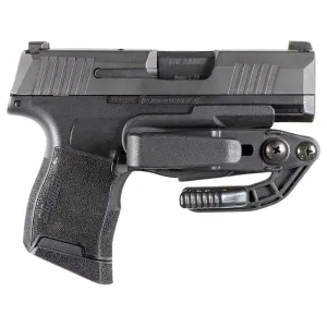 Raven Concealment Vanguard 2 Advanced IWB Holster Ambidextrous Glock 17, 19, 22, 23, 26, 31, 32 Polymer Black