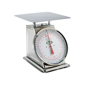 LEM 44 lb Dial Scale Stainless Steel