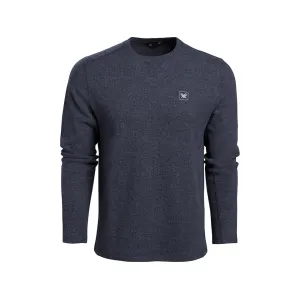 Vortex Optics Men's Front Country Thermal Long Sleeve Crew Neck Shirt Navy Large