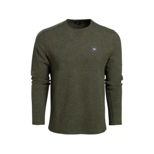 Vortex Optics Men's Front Country Thermal Long Sleeve Crew Neck Shirt Olive Large