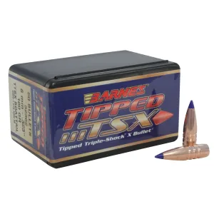 Barnes TTSX (Tipped Triple-Shock X) 8mm (323 Diameter) Bullets 160 Grain Polymer Tip Box of 50