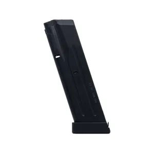 Mec-Gar Competition Magazine EAA Witness, Tanfoglio Large Frame 38 Super 10-Round Steel Anti-Friction Black