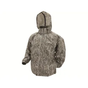 Frogg Toggs Men's Pro Action Rain Jacket Mossy Oak Bottomland Large