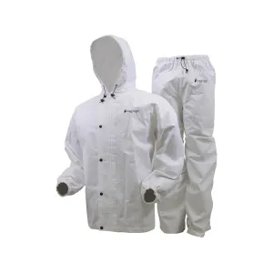 Frogg Toggs Men's All Sport Rain Suit White Large