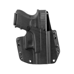 Mission First Tactical OWB Holster Right Hand Glock 43X Polymer Black