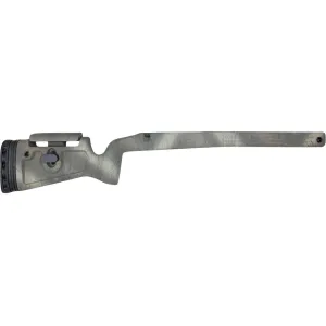 Grayboe Phoenix 2 Rifle Stock R700 Right Hand Short Action DBL, M5 DBM Inlet Woodland Camo