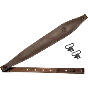 CrossBreed Holsters Tracker Leather Rifle Sling with Sling Swivel Brown