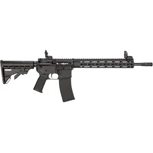 Tippmann Arms M4-22 Elite Semi Automatic Rifle 22 Long Rifle 16" Fluted Black Threaded Barrel Black Frame Black Pistol Grip