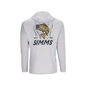 Simms Men's Tech Artist Series Hoodie Sterling/Bass Medium