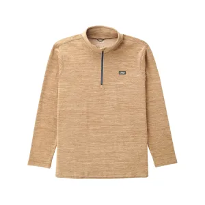 AFTCO Men's Coastal Layer Quarter Zip Shirt Rubber Heather 2XL