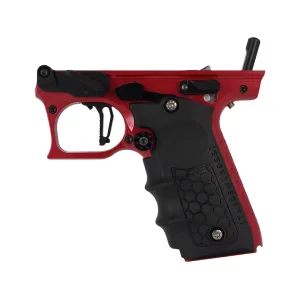 TandemKross Cthulhu Lower For Ruger Mark IV 22/45 Red Frame with Black Accessories