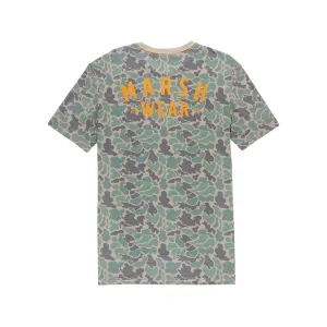 Marsh Wear Men's Stackhouse Hagood Short Sleeve Crew Neck T Shirt Green Camo 2XL