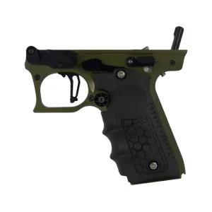 TandemKross Cthulhu Lower For Ruger Mark IV 22/45 Green Frame with Black Accessories