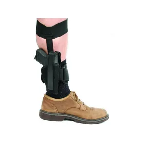BLACKHAWK! Ankle Holster Right Hand Small Frame Semi Automatic 22 LR, 25 ACP Nylon Black