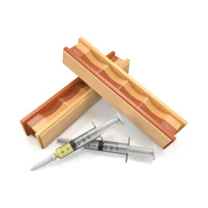 Wicked Edge 1/.5 Micron Diamond & Leather Strops 2PK