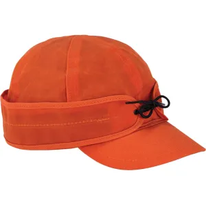 Stormy Kromer Mens Waxed Cotton Cap 7.25 Blaze Orange