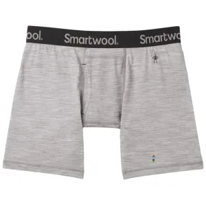 Smartwool Men's Merino Boxer Briefs Light Gray Heather Medium