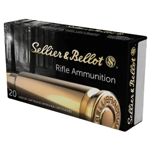 Sellier & Bellot 6.5 Creedmoor Ammo 142 Grain Jacketed Hollow Point Case of 500 (25 Boxes of 20)