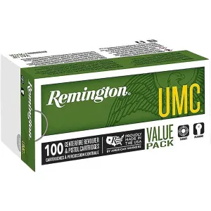 Remington UMC 357 Magnum Ammo 125 Grain Semi-Jacketed Hollow Point Case of 600 (6 Boxes of 100)