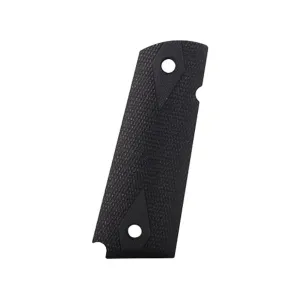 Hogue Extreme Series Grips for 1911 Government, Commander Ambidextrous Safety Cut Checkered G10 Black