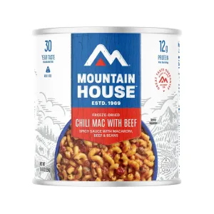 Mountain House Chili Mac with Beef Freeze Dried Food #10 Can