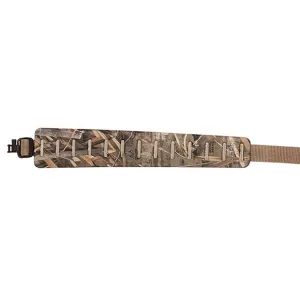 Quake Claw Rifle Sling with Sling Swivel Nylon and Rubber Realtree MAX-5