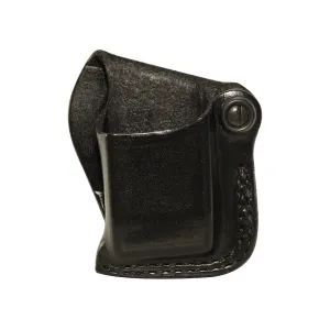 DeSantis Gunhide S.S. Single Magazine Pouch Right for Glock 43 Leather Black