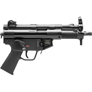 HK SP5K-PDW 9mm Luger Pistol 5.83" Barrel 10+1 Round Black