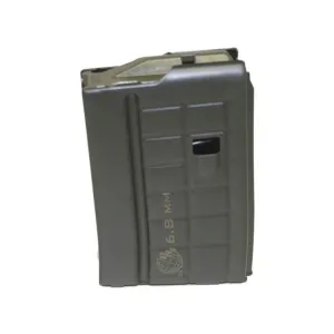PRI AR-15 Magazine 6.8mm Remington SPC, 22 Nosler, 224 Valkyrie 5-Round Steel Black