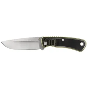 Gerber Downwind Drop Point Green Fixed Blade Knife 4.25" Drop Point 7Cr17MoV Stainless Blade G-10 Handle Green