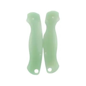 Flytanium Lotus Knife Scales for Spyderco Para Military 2 G-10 Jade
