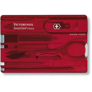 Victorinox Swiss Army SwissCard Classic Multi Tool Polymer Ruby