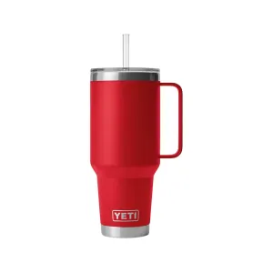 YETI Rambler 42 oz Straw Mug Rescue Red