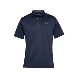 Under Armour Men's Tech Short Sleeve Polo Shirt Midnight Navy 3XL
