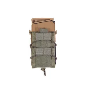 High Speed Gear Rifle Taco Belt Mounted Rifle Magazine Pouch Nylon Olive Drab