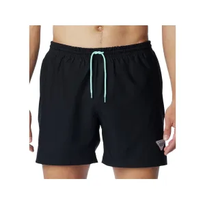 Columbia Men's PFG Rambler Swim Trunks Black Large