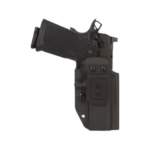 Mission First Tactical IWB Holster Ambidextrous Springfield 1911 Prodigy 4.25" Polymer Black