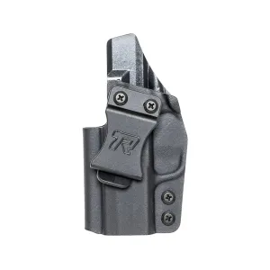 Rounded IWB Holster Left Hand Smith & Wesson Bodyguard 2.0 Kydex Black