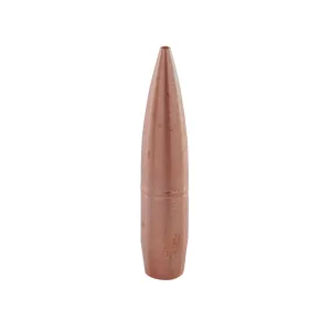 Cutting Edge Match Tactical Hunting 6.5mm, 264 Caliber (264 Diameter) Bullets 120 Grain Solid Hollow Point Lead Free Box of 50