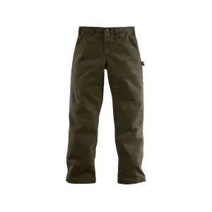 Carhartt Men's Twill Utility Work Pants Dark Coffee 36X30
